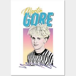 Martin Gore / 80s Style Aesthetic Fanart Design Posters and Art